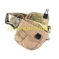 GENUINE USGI MILITARY DESERT TAN 2 QUART CANTEEN COVER CASE EXCELLENT COND