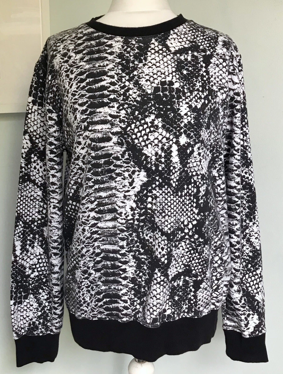 Snake print deals sweatshirt