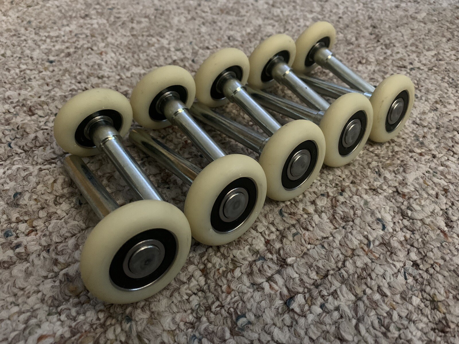 10 PACK 6200Z Precision Sealed Bearing Garage Door Rollers eBay