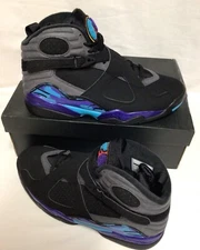 Nike Air Jordan 8 Retro Aqua 2015 Black Concord 305381-025 Men’s Size 11