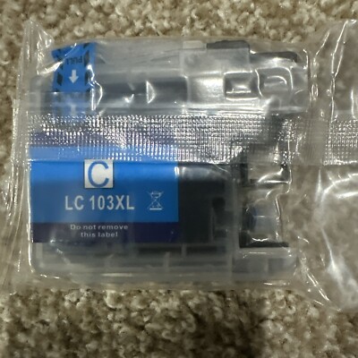 C- LC103XL Cyan Ink Cartridge Replacement Printer Brother Epson HP