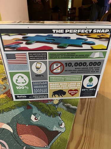 Buffalo Games 02300 Pokemon Puzzle - 2000 Piece Put Together Once! Complete - Picture 6 of 10