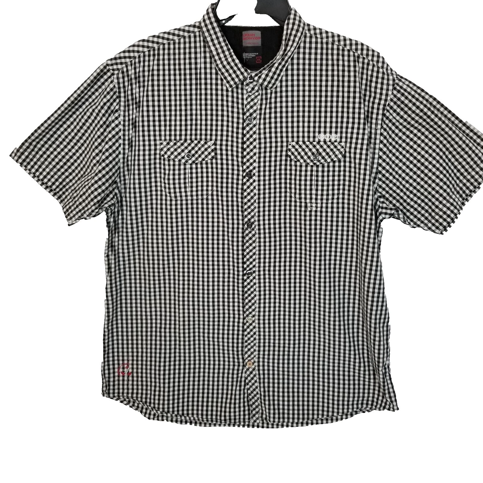 Con botones Informal Urban Behavior camisas para hombres