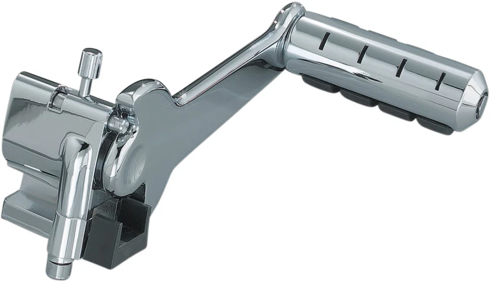 KURYAKYN RETRACTABLE PASS PEGS 7926 CONTROL FOOTPEGS Chrome | Black 49-7858 - Image 4 of 4