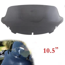 10.5" Wave Windshield Windscreen For Harley Touring Electra Glide FLHX 2014-2024