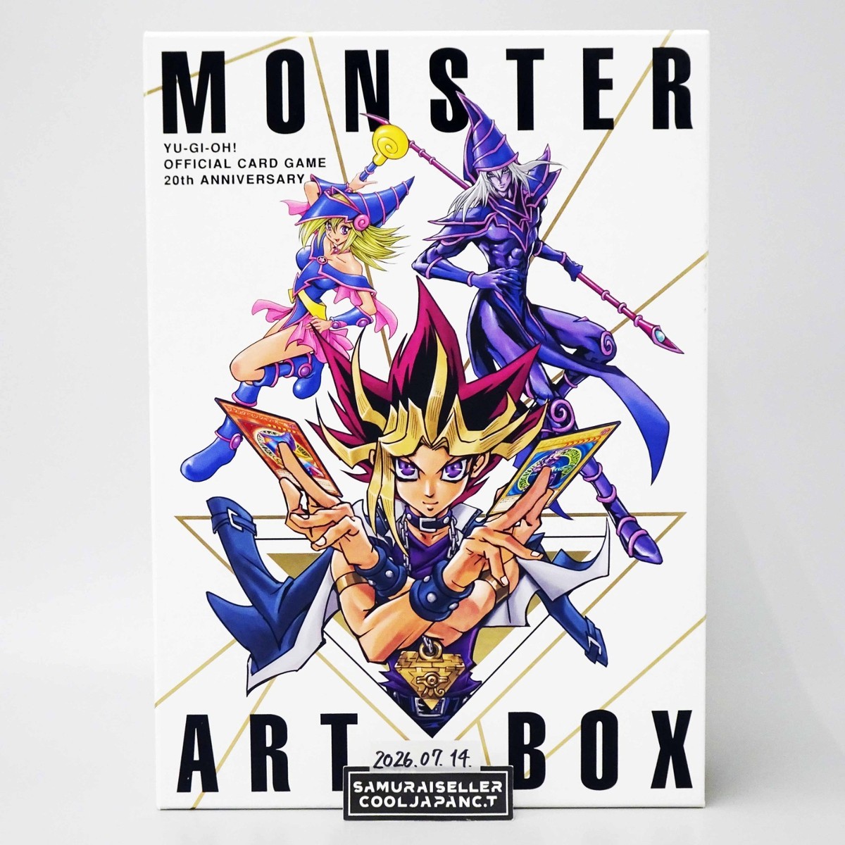 YU-GI-OH! OCG 20th ANNIVERSARY MONSTER ART BOX KONAMI ART BOOK