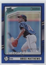 2024 Panini Donruss Rated Prospects Blue /149 Brice Matthews #115 15t1
