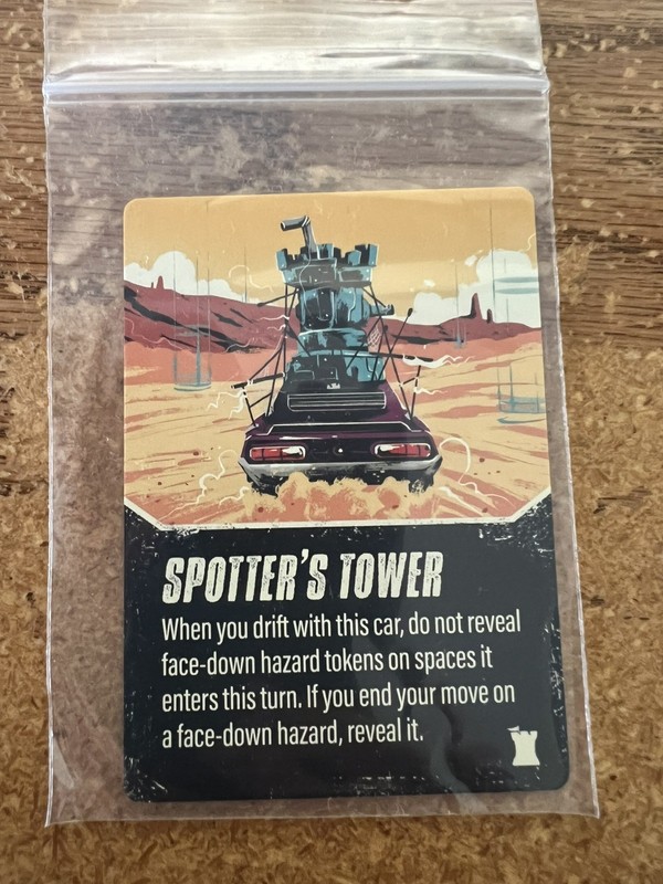 Spotter's Tower Promo Card for Thunder Road: Vendetta