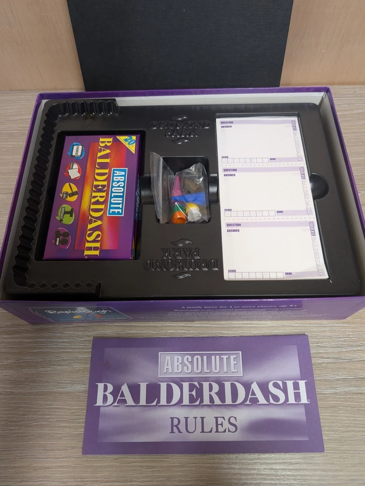 Absolute Balderdash 20th Anniversary Edition Game Christmas Classic Family Game - Image 2 of 4