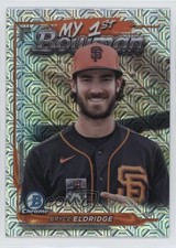 2024 Bowman Chrome My 1st Mega Box Mojo Refractor Bryce Eldridge #M1B-1 8d2