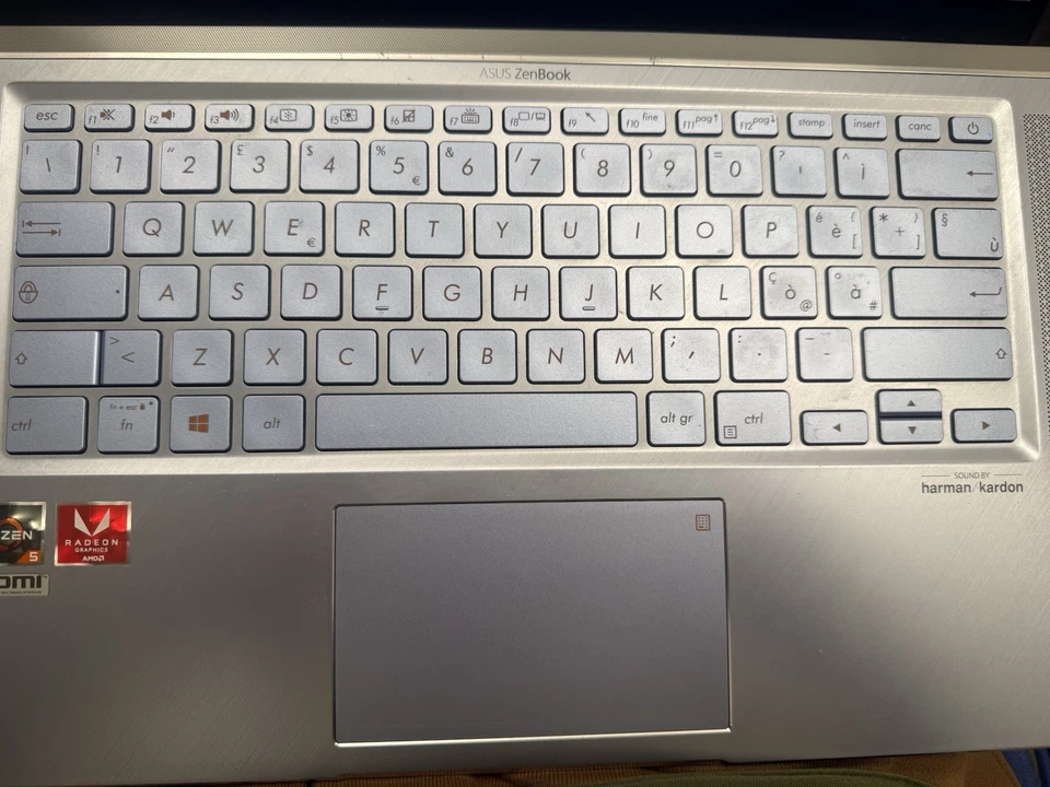 ultrabook Asus zenbook 14 UM431D - Ryzen u3500 8gb ram 512gb - usato - Immagine 3 di 4