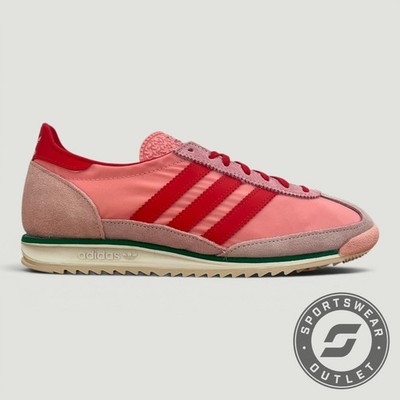 Adidas SL 72 OG Damen - UK 7,5 - Pink/Rot/Weiß (JS0254)
