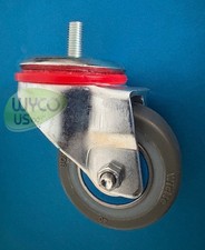 (1) CASTER WHEEL FOR TENNENT A3, T3, SPEED SCRUB 17-20-24, 1019008, 3D21A