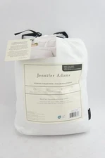 Home Jennifer Adams Eternal Collection Cal King 2pc Duvet Cover Set White