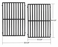 Grill Cooking Grates Grid Parts Kit for Vermont Castings ProChef Ellipse Kenmore