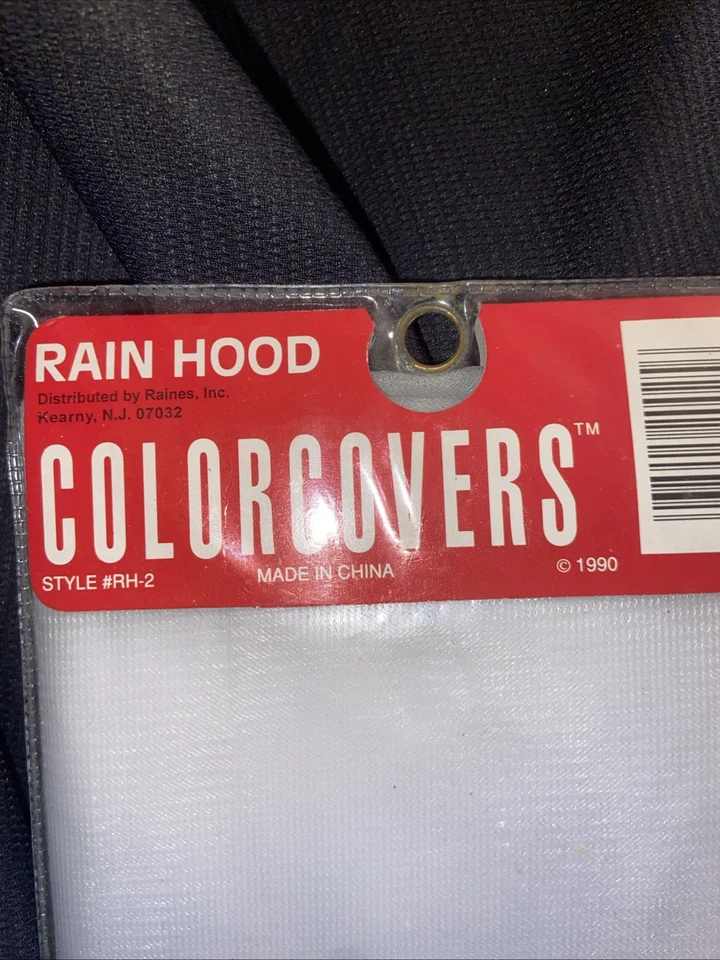 Capucha de lluvia COLORCOVERS vintage 1990 corte extra completo talla única Foto 3 de 3