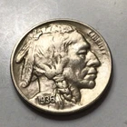 1936-D Buffalo Nickel, AU++/BU. Great Luster & Detail! D95