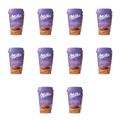 15711953200516 Milka Strawberry 220ml X10 Arla Foods S.A.
