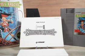 Castlevania II: Simon's Quest for NES Nintendo completo di scatola CIB ottime condizioni