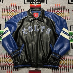 Colts Leather Jacket | eBay