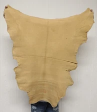 SMOKE BUCKSKIN Leather Hide for Native Crafts Laces Pipe Bags Regalia Pelt Skins