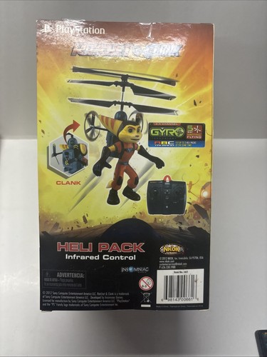 Ratchet And Clank Heli Pack Action Figure 2012 Insomniac Games NKOK Sony RARE - Picture 7 of 9