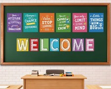 13 Pieces Motivational Posters for Classroom Decor