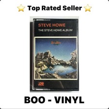 STEVE HOWE THE STEVE HOWE ALBUM CASSETTE TAPE EX / EX CONDITION