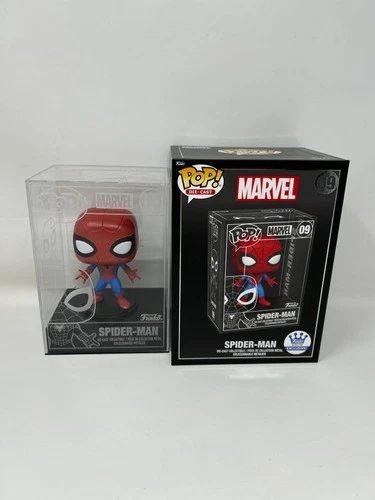 Pop! Die-Cast Spider-Man DAMAGED BOX SEE PICS