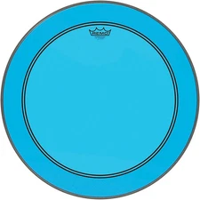 Remo Powerstroke P3 Colortone Blue Bass Drum Head 22 in.