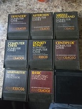 Atari Games For 400/800 Game System