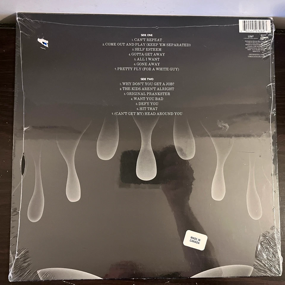 Пластинка долгоиграющая виниловая THE OFFSPRING - лучшие хиты (2022) - 12 дюймов - запечатанная - Изображение 2 из 2