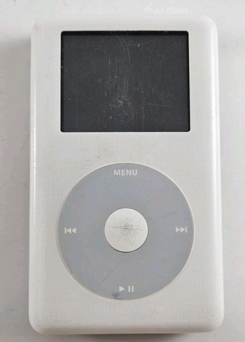 Apple iPod Classic 4th Generation 20GB White A1099 - UNTESTED