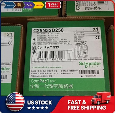 Circuit breaker C25N32D250,  ,   US Free TAX