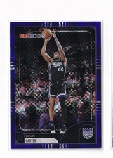 Topps NBA Hoops Devin Carter /99 Purple Parallel #46 Sacramento Kings 2025-26
