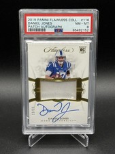 2019 Panini Flawless Collegiate Football Cards 7