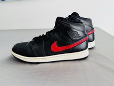 Jordan 1 Retro Mid Black Team Red for Sale | Authenticity