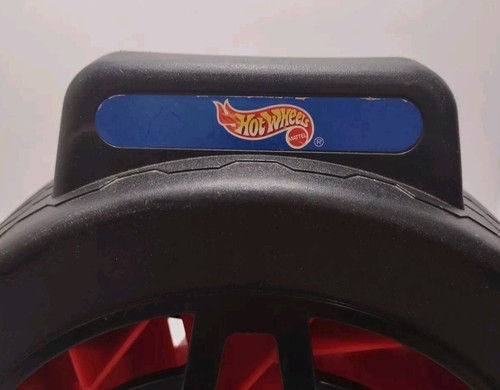 Vintage Mattel Hot Wheels Spinning 16 Car Carrying Case Matchbox Storage 1998 - 第 2/8 張圖片
