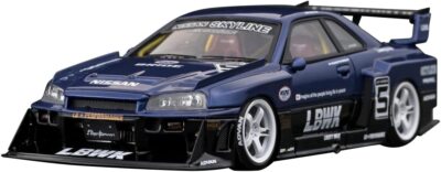 ignition model 1/43 LB-ER34 Super Silhouette SKYLINE Blue ignition model 1/43 LB-ER34 Super Silhouette SKYLINE Blue