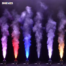 Macchina Jet Shehds LED 12x3W CO2 RGB DMX512 con Trachea 6m per DJ Stage Show