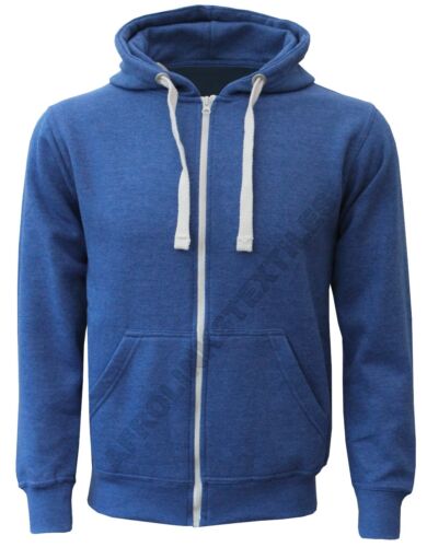 Felpa con cappuccio da lavoro in pile premium da uomo ragazzo maglione sportivo con cerniera felpa da jogging top - Foto 12 di 12