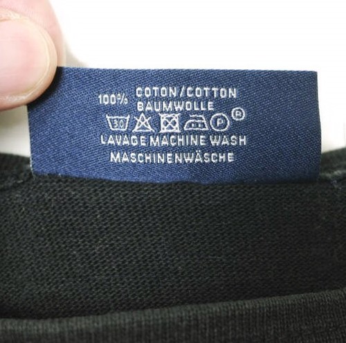 SAINT JAMES OUESSANT L/S SOLID 1 NERO maglia basca manica lunga collo barca top - Foto 7 di 7
