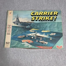 Milton Bradley Carrier Strike Board Game 1977 Complete with Box