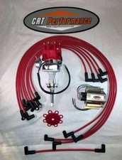 Mopar 440 1973-79 Red Small Cap Hei Distributor 60k Coil 8mm Hp Plug Wires Mopar 440 1973-79 Red Small Cap Hei Distributor 60k Coil 8mm Hp Plug Wires