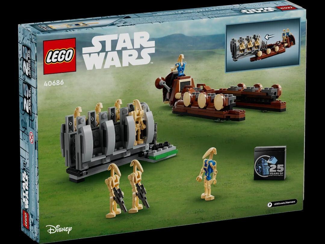 Lego 40686 StarWars Trade Federation Troop Carrier GWP New Sealed
