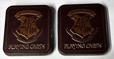 Lot of 2 Harry Potter Hogwarts Playing Cards New