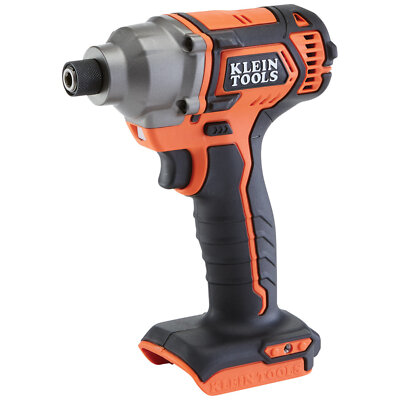 Klein Tools BAT20CD Battery-Operated Compact Impact Driver, 1/4-Inch, Tool Only