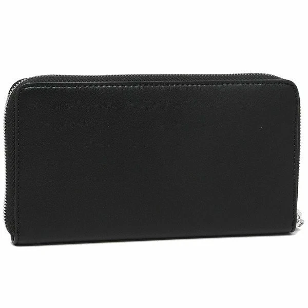 Calvin Klein Jeans edição limitada caixa de presente logotipo esculpido em relevo carteira com zíper GG - Imagem 2 de 4