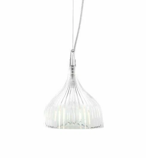 Lampadari da soffitto trasparente in plastica