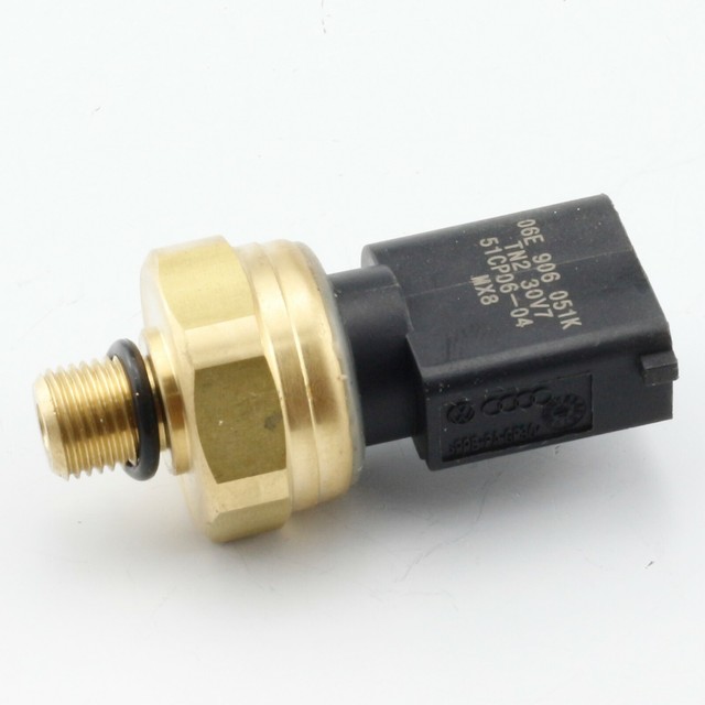 Fuel Pressure Sensor 06E906051K Fit Volkswagen Jetta GTI Audi A3 A4 A5 ...
